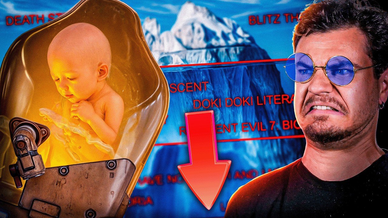 Iceberg des Jeux Vidéo les Plus Sombres !