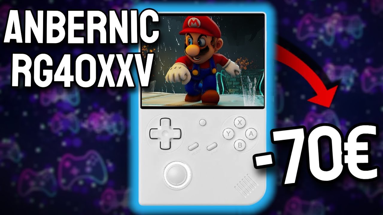 Cette nouvelle console ANBERNIC rg40xxv est INCROYABLE et PAS CHERE