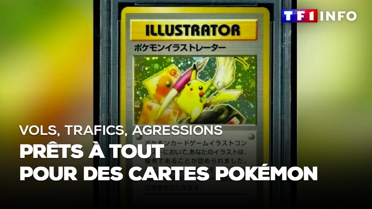 Vols, trafics, agressions : prêts à tout pour des cartes Pokémon｜TF1 INFO