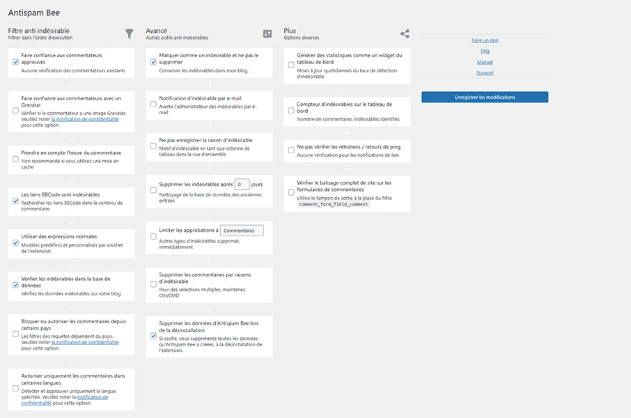 14. Antispam Bee – Protection antispam