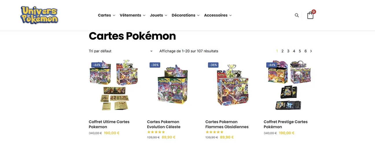 faux produits pokémon