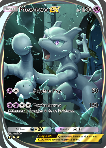 Mewtwo Ex Puissance Génétique Immersive