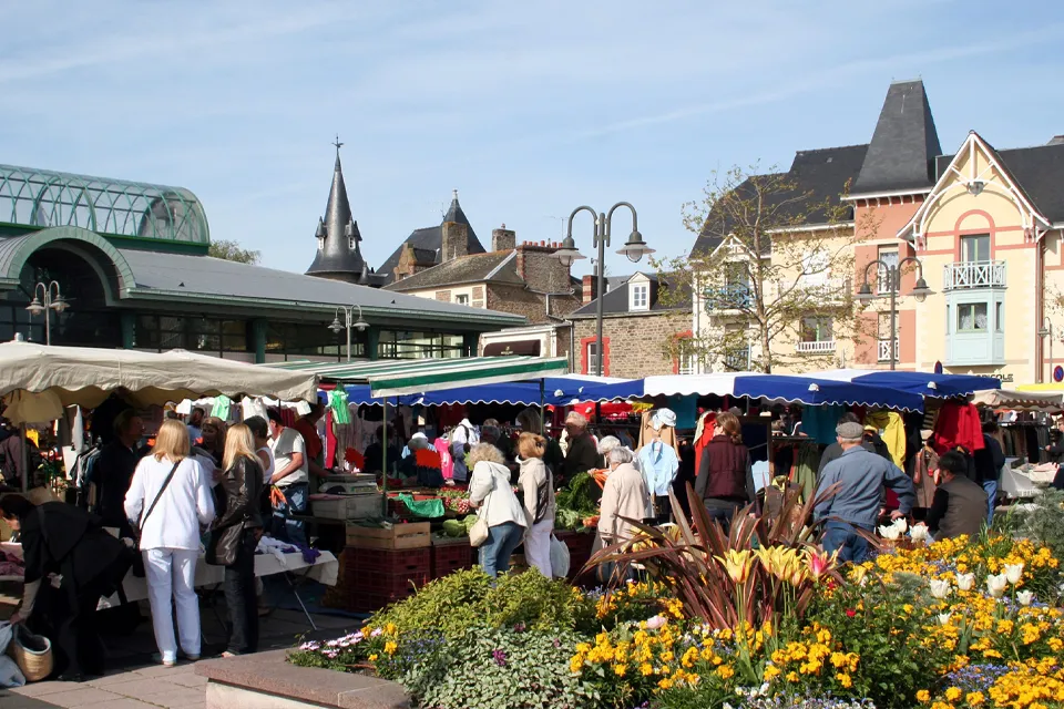 Le marché de Dinard